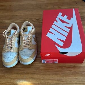 Authentic Nike Dunk Low LX celestial gold wheat women 11.5 men 10